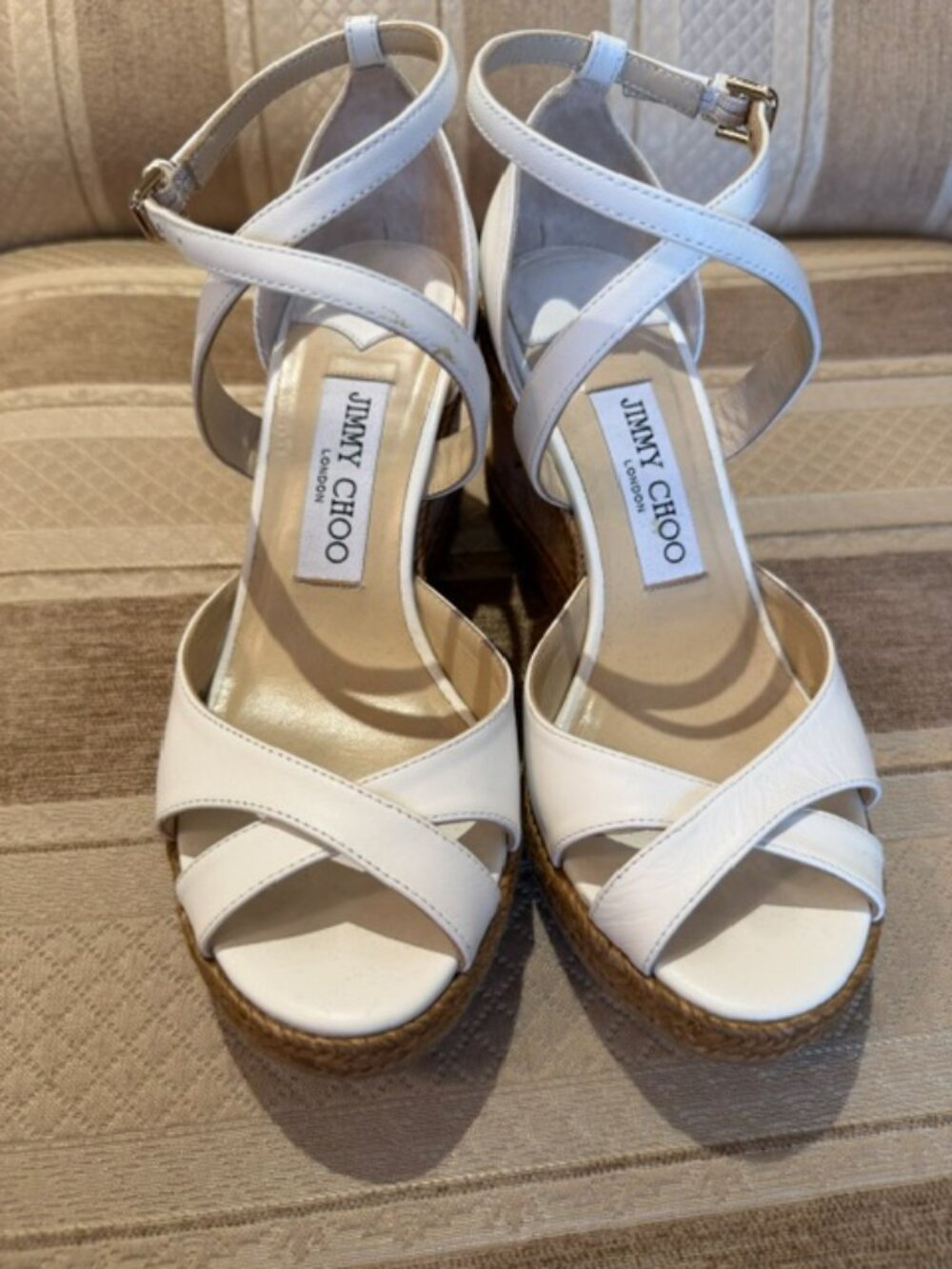 Jimmy Choo Cork Wedge